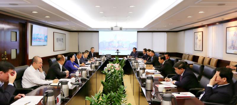 姜巖總經(jīng)理會見湖南省人民政府省長許達哲一行并出席2017湖南（香港）投資貿(mào)易洽談周活動