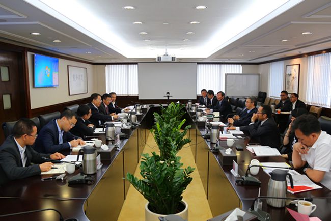 張學(xué)武董事長會見云南省政府副省長陳舜一行（圖）