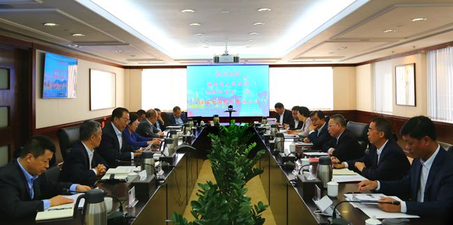 集團(tuán)主要領(lǐng)導(dǎo)會(huì)見海南省人民政府省長沈曉明一行（圖）