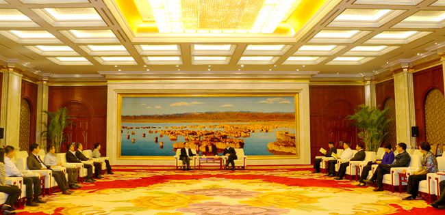 集團主要領(lǐng)導赴寧夏考察（圖）